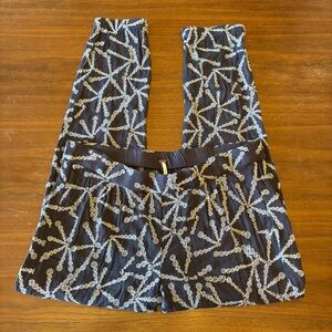 Free People  Black and White Patterned Bottoms